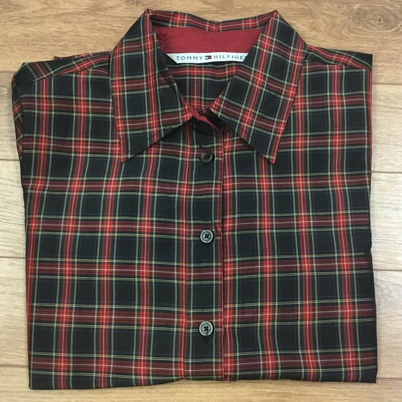 Tommy Hilfiger Structured Silk Women’s Button Up Size 8 shirt blouse - Picture 12 of 12